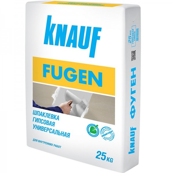 Шпаклевка гипсовая Knauf Фуген 25 кг
