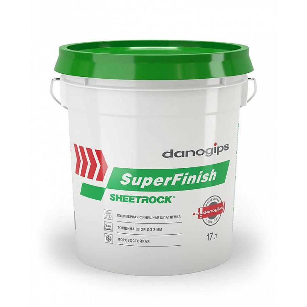Шпатлевка Danogips Superfinish универсальная 28 кг