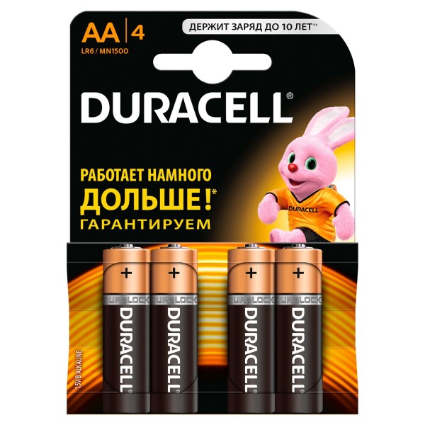Батарейка Duracell, АА 