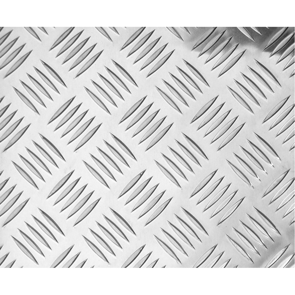 Алюминиевый лист рифленый "Квинтет" 3х1200х3000 мм